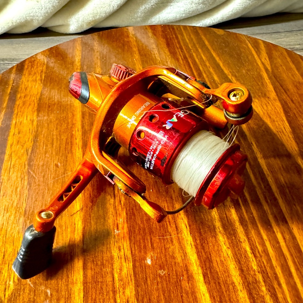 South Bend WORM GEAR Orange Fishing Reel WG-SPN/AST/A